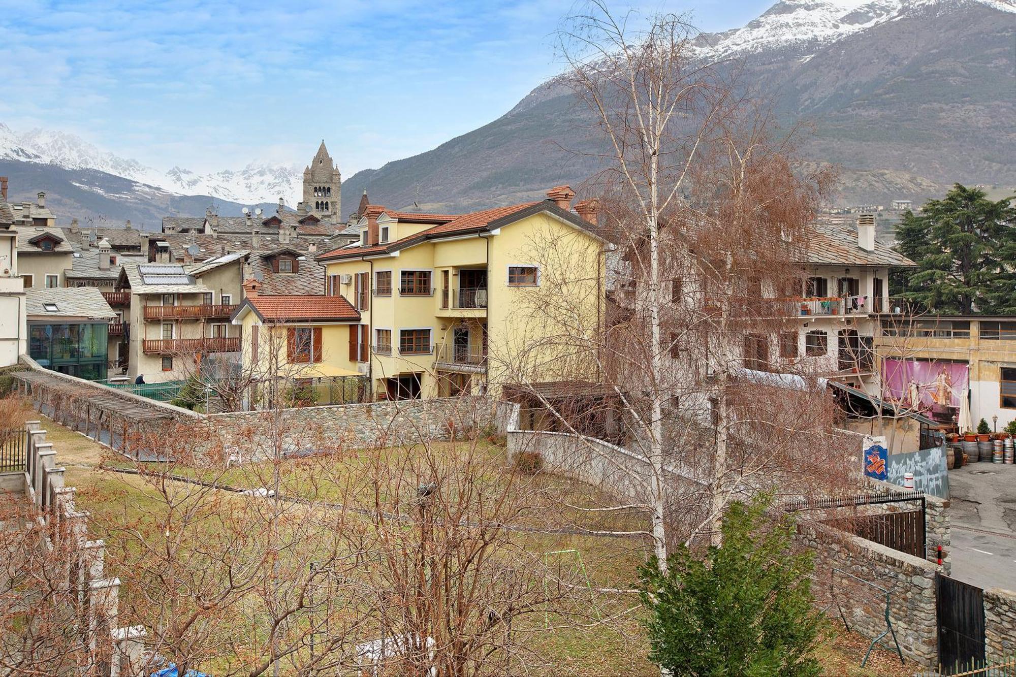 Ferienwohnung Casa Mel Aosta Exterior foto